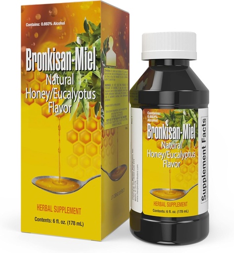 [BRSWI2QPA4FBQAL6] 기침 구호, 진정, 지속적인 안락, 자연적인 꿀/Eucalyptus 풍미 (6개의 Fl Oz/Pack의 1)