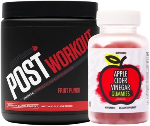 [BRSROCT6BFYBOFLL] Sculpt Nation by V Shred Post Workout Fruit Punch and Apple Cider Vinegar Bundle