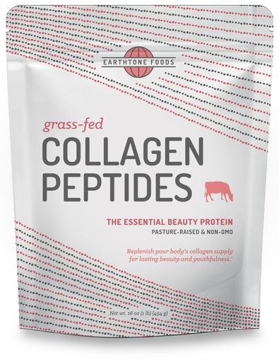 [BRSWKHY2OICQEDDI] EARTHTONE Collagen Peptides Powder | Paleo-Friendly Hydrolyzed Grass-Fed Non-GMO Protein, 16 oz