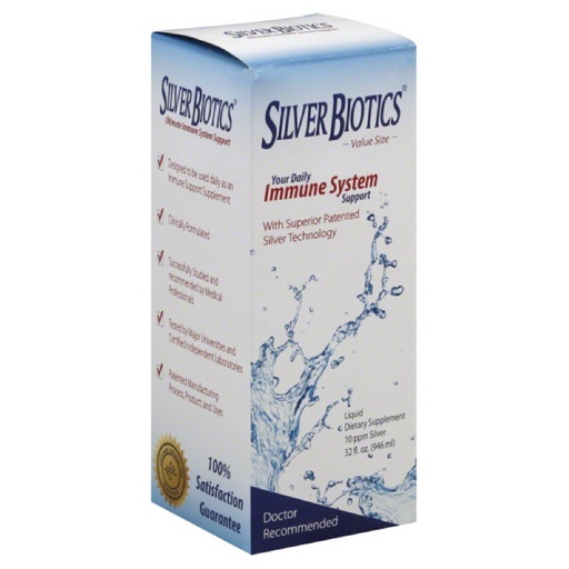 [BRSWIFD3B4NRG3I5] American Biotech Labs Silver Biotics Value Sz 32 Fz