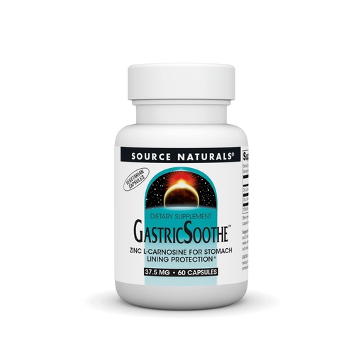 [BRSWIYL2DEGRUYDI] Source Naturals GastricSoothe Zinc L Carnosine* - 60 Veggie Caps