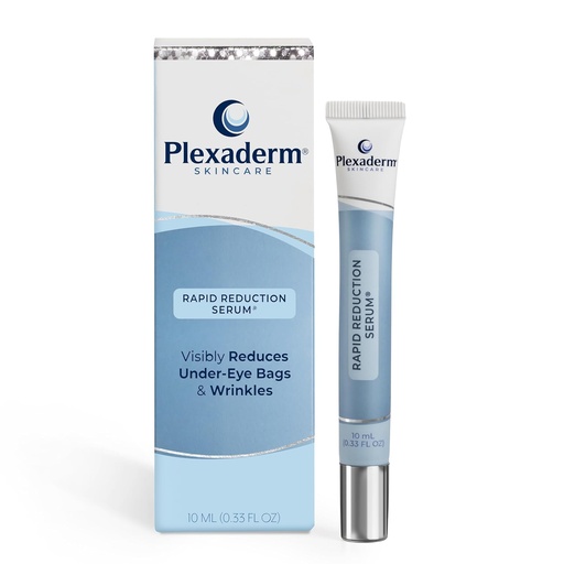 [BRSROGQRA4BAMCY3] Plexaderm Rapid Reduction Eye Serum - Visibly Reduces Under-Eye Bags, Wrinkles, Dark Circles, Fine Lines & Crow's Feet Instantly, Anti Aging Wrinkle Remover for Face, Full Size Tube