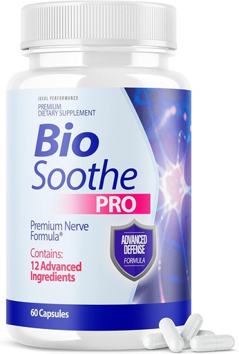 [BRSW2HYOAQDRAYLG] IDEAL TELJESÍTMÉNY Biokoncentrációs Pro Neuropátia Kezelési Kapszula idegi fájdalom javítási tabletták Bio Soothe Prémium formula kiegészítés Alfa Fix Need (60 kapszula)