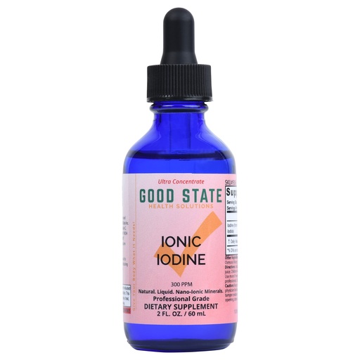 [BRSRMAQFO4PRAHLX] Good State Liquid Ionic Potassium Iodide Supplement | Glass Bottle | Vegan | 150 mcg per 10 Drops | 118 Servings | Supports Thyroid Health, Energy, Immunity, Metabolism | 2 oz.