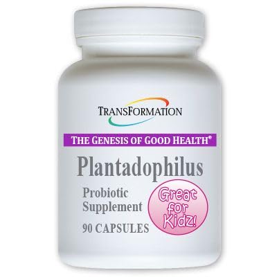 [BRSWIZD6CZ6WIGAV] Transformation The Genesis of Good Health Enzymes Plantadophilus Natural Plant-Based Probiotics Supplement, Practitioner Recommended, Non-GMO, for Digestive Health, Immune Support, Gut Balance, 90