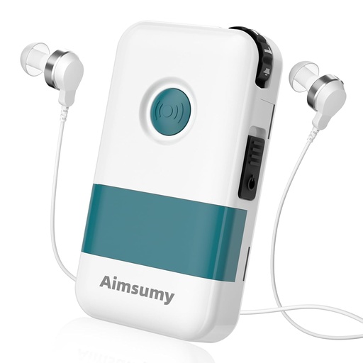 [BRSROCTRDN5RUDYV] Hearing Aids for Seniors Severe Hearing Loss Rechargeable with Noise Cancelling Hearing Aid- Personal Sound Hearing Amplifier PSAP-65dB Gain suitable for Mild-to-Profound Hearing Loss