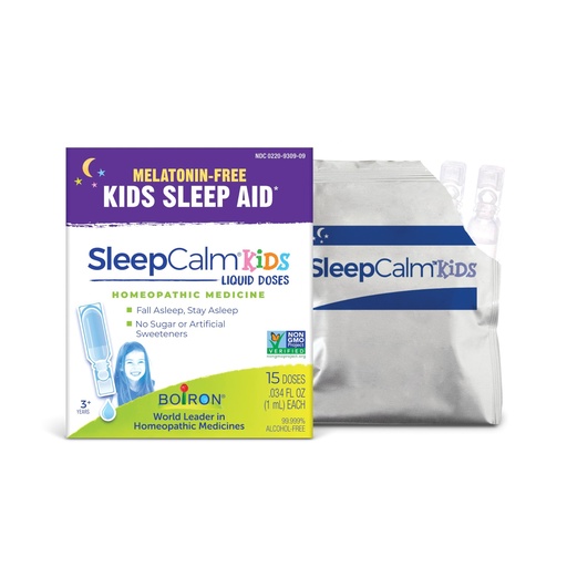 [BRSW2YA3CR6QGA3O] Boiron SleepCalm Kids Liquid Doses Sleep Aid for Deep, Relaxing, Restful Nighttime Sleep - Melatonin-Free and Non Habit-Forming - 15 Count
