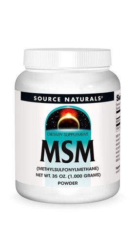 [BRSWIYTYOZYRE2DM] Source Naturals MSM (Methylsulfonylmethane) Net WT. 35 Ounce (1,000 Grams) - Powder