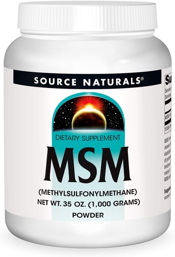 [BRSWIYTYOZYRE2DM] Source Naturals MSM (Methylsulfonylmethane) Net WT. 35 Ounce (1,000 Grams) - Powder