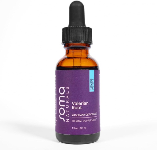 [BRSROCQ5BV4GY2D5] Organic Valerian Root Extract, Performance and Energy Supplement, Maintains Acuity and Balance, Non-GMO, Gluten-Free, 1fl oz, 30ml