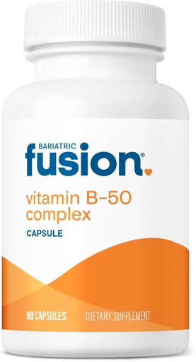 [BRSWKGYZOMOREHLU] Fusión Bariatrica Vitamina B-50 Complejo ← Vegan B Complejo Vitaminas para Mujeres y Hombres TENIDO Fácil de Tragar Vitamina B Complejo Cápsula Anterior 8 B Vitaminas Incluyendo Vitamina B12