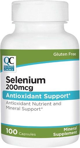 [BRSRMGT7BYCQKDYY] Selenium 200 mcg Capsules