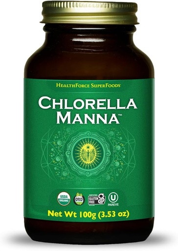 [BRSWIZY3BEOWGAYV] HealthForce SuperFoods Chlorella Manna - Powder - 100 Grams