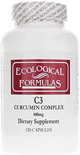 [BRSWKHAICEIAGGDD] Ekologiya Formula C3 Curcumin Kompleksi 400 Mg,120 Count