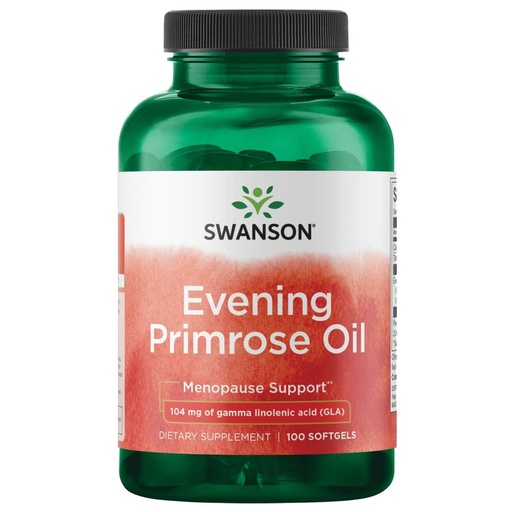 [BRSWIYT7PMBRYELE] Swanson Evening Primrose Oil (Omegatru) 1300 Milligrams 100 Sgels