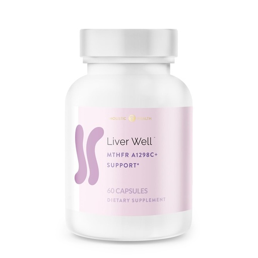 [BRSWGFIPCR5BEH3B] Liver Well MTHFR A1298C+ Support 60 Capsules