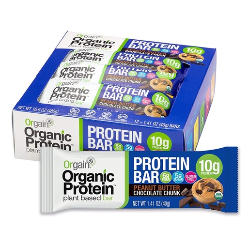 [BRSWKGALDIAQY3DY] Our Organic Protein Bars - Case of 12 - 1.41 OZ