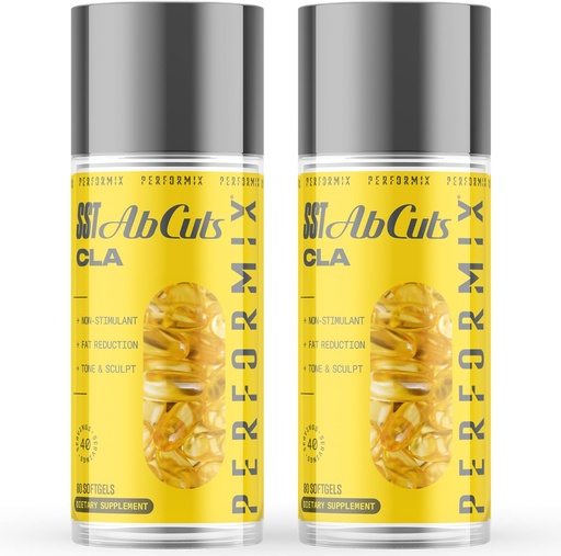 [BRSWYAIBABYBA3YZ] PER FORMIX - SST AbCuts - CLA 1000 mg - Sim Free - Strim Free - Thermogenic - Instituent Objectius - Metabolisme Booster - Salut i Bénes - Petroli de florat, Omega 3, Flaxd i E Vitamina - Pre Workout - 160 Softlis