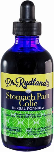 [BRSWGAQOAR7RE2DZ] Dr. Rydland's Herbal Supplement | Created by KidsWellness | Great for Infants to Adults | Stomach & Colic | Relieves Indigestion, Stomach Pain, Gas, Bloating and Colic Symptoms | 4 Ounce Bottle