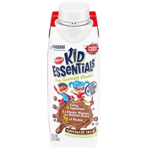 [BRSWIZT7PIOAMHL4] BoOST Kid Essentials Balanced Nutritional Drink for Children, Chocolate Craze, 8 fl oz (Pack of 16)