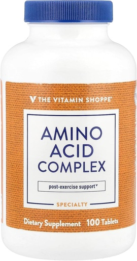 [BRSWGHD5OIIAIC3P] The Vitamin Shoppe Amino Complex 100 Tablets
