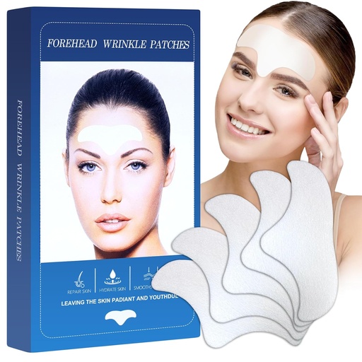 [BRSRAGIRBMHREE3U] Forehead Wrinkle Patches 12Pcs - Facial Wrinkle Patches for Anti-wrinkles, Anti-Wrinkle with Aloe Collagen & Vitamin E, Forehead Wrinkles Treatment for Women