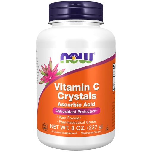 [BRSWIYT3PMCQY2DY] NOW Foods Supplements, Vitamin C Crystals (Ascorbic Acid) Powder , Antioxidant Protection*, 8-Ounce