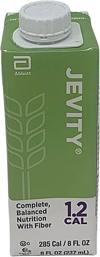 [BRSWIYQICEMR6GAV] Jevity 1.2 Cal High-Protein Nutrition With Patented Fiber Blend, Ready to Use, 8 Fluid Ounces (Pack of 24)