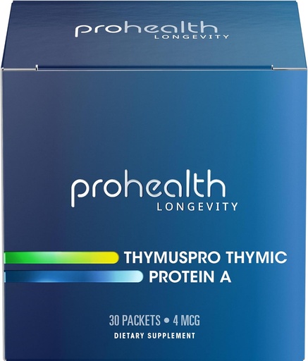 [BRSRMED4OZ7BA3DO] ProHealth ThymusPro Thymic Protein A (30 Packets) - Advanced Immune Support