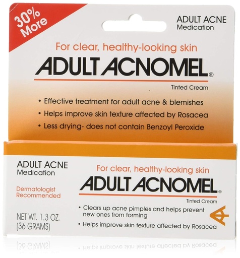 [BRSWKGYIA4IQM3AV] Adult Acnomel Acne Medication 1.3 Oz (Pack Of 2)