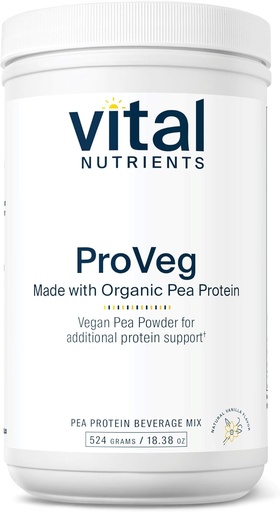[BRSWIHYABAIRUF34] 维他命营养素 ProVeg 有机 Pea蛋白524g | Vegan Pea蛋白粉 | 23g 蛋白质  per 天然香草 Flavor | Gluten,乳品,Soy Free | Non-GMO | 16 服务
