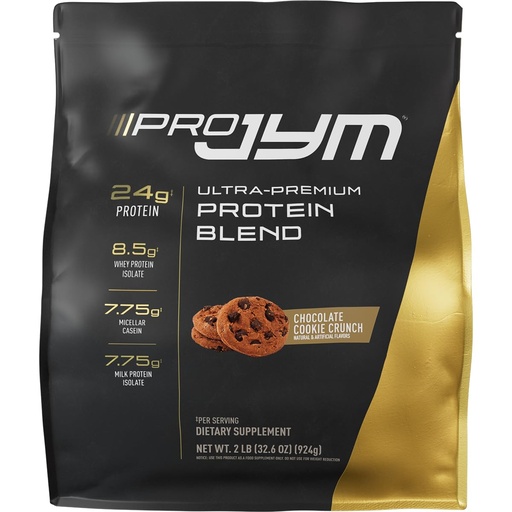 [BRSROZYTCEDRG3LP] JYM Supplement Science Pro JYM Chocolate Cookie Crunch Protein Powder - Whey Protein Isolates, Casein, & Milk Protein, Lean Muscle Building for Men & Women, 22 Servings