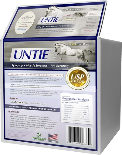 [BRSW2YA7PIMQIDL2] for Horses - Inflammatory, Muscle and Joint Support - 100% Absorbable (3 lbs.)
