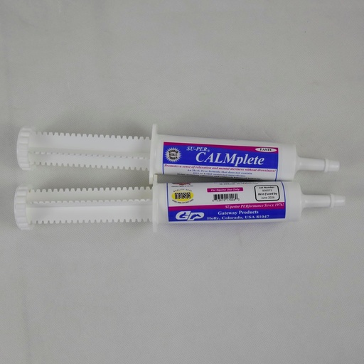 [BRSROHYZPMCWG2DH] SU-PER CALMplete Horse Calmer Paste - aitab säilitada rahu ja tasakaalustatud käitumist - rahustav pasta hobustele - 80CC, (2 Pack)