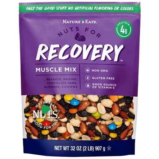 [BRSW2ZY5BUBAKDI6] Nature 's Eats Recovery, Muscle Mix, 32 Oz