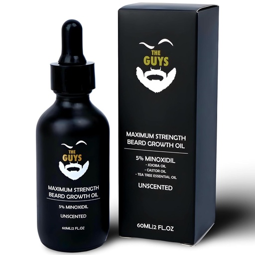[BRSW2EACBEAQMCDB] 5% Minoxidil Beard Growth Oil, 2 Ounce