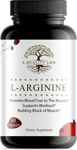 [BRSRMZT7CR4BQ2Q4] Extra Strength L Arginine Supplements for Stamina, Muscle, Vascularity & Energy