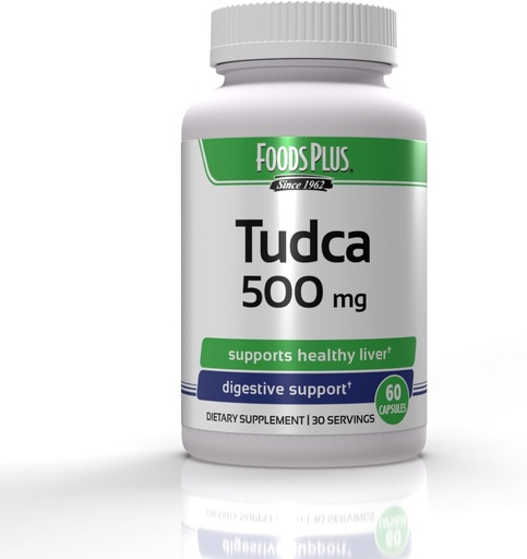 [BRSRAZATCEIRYCIZ] Tudca, Liver Support, Promotes Digestive Health, Supports Healthy Liver, Potent Bile Salt, Liver Restart and Repair, 60 Capsules