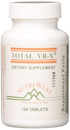 [BRSWKEYMOVYBY3TK] Nutri-West - Total VR-X - Formerly Total Virx - 120 by Nutri-West
