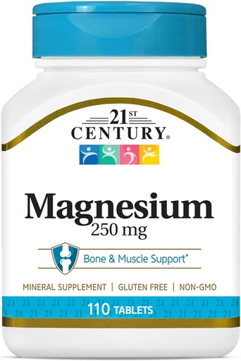 [BRSWIFIPAYARCGT2] 21. Století Magnesium 250 mg tablety, 110 Počet