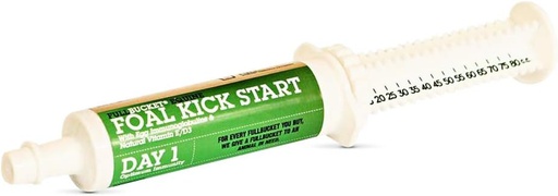 [BRSWYFQNAQIAYCD7] FullBucket Equine Foal Kickstart Paste – Ideal for Newborn Foals on Day 1 to Support Healthy Immune & Digestive System Health, 1 Tube