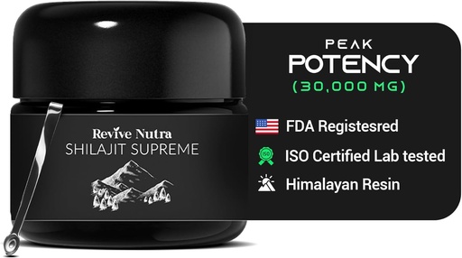 [BRSRAZQBO4HAIETB] Shilajit for Men and Women - High Potency Himalayan Shilajit Resin, 90 Days Sundried in a vaccum, 85+ Trace Minerals & Fulvic Acid, Lab Tested - Proven for Energy Boost | Immune Support, 30g
