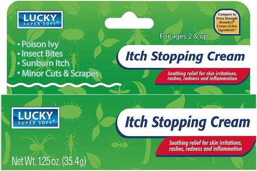[BRSWGZAOPIFG2HQY] Lucky Super Soft Itch Stopping Cream, 1.25 Ounce