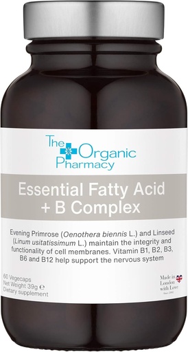 [BRSWYZDQA4IA4334] The Organic Pharmacy - Essential Fatty Acids + B Complex. 60 Capsules
