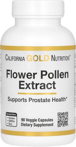 [BRSRMZY7CQJQEGYY] California Gold Nutrition Flower Pollen Extract Blend, 90 Veggie Capsules