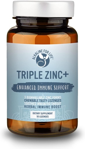 [BRSRMGA3DF6QIYDO] Triple Çinko Lozenges - 3 Bio available çinko Glycinate, çinko Citrate, çinko Aspartate - çinko Immune Support Supplement Echinacea, Slippery Elm, OPC, C, Sucanat Honey Citrate,