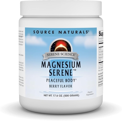 [BRSWIYL4OZ5QGDIZ] Источник: Naturals Serene Science Magnesium Serene, Peaceful Body - Berry Flavored - 17.6 унции