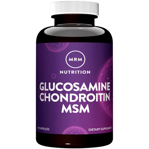 [BRSWK2QBAQOR6HQV] MRM Nutrition Glucosamine Chondroitin MSM - Joint Support Supplement with Glucosamine Sulfate, Chondroitin Sulfate & MSM for Cartilage & Mobility Health, for Women & Men, Gluten Free - 30 Servings