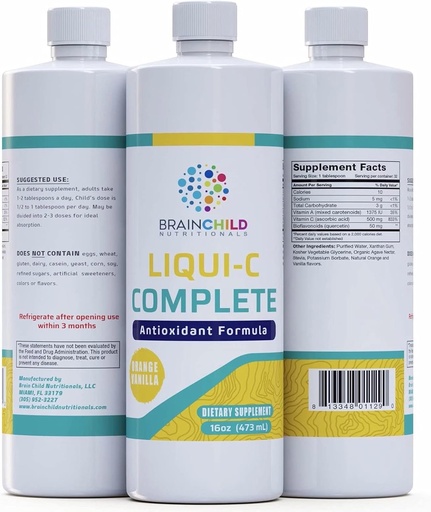 [BRSWIFYTAQPBEGQ3] BrainChild Nutritionals Liqui-C Complete 16oz