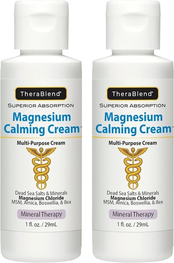 [BRSW2CD5O56W2CAU] Magnesium Calming Cream 1oz (2-Pack)